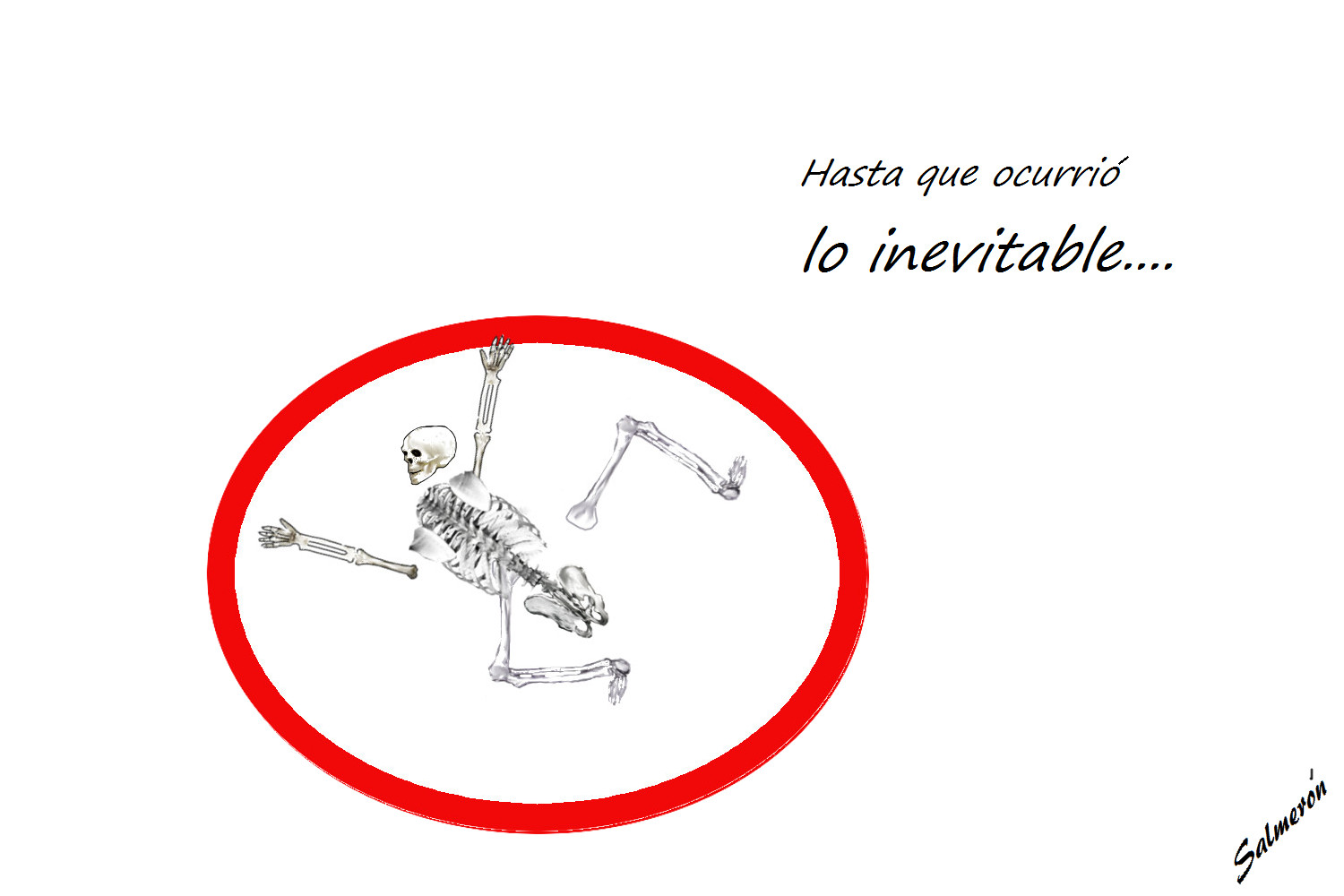 Viñeta lineas rojas psoe España